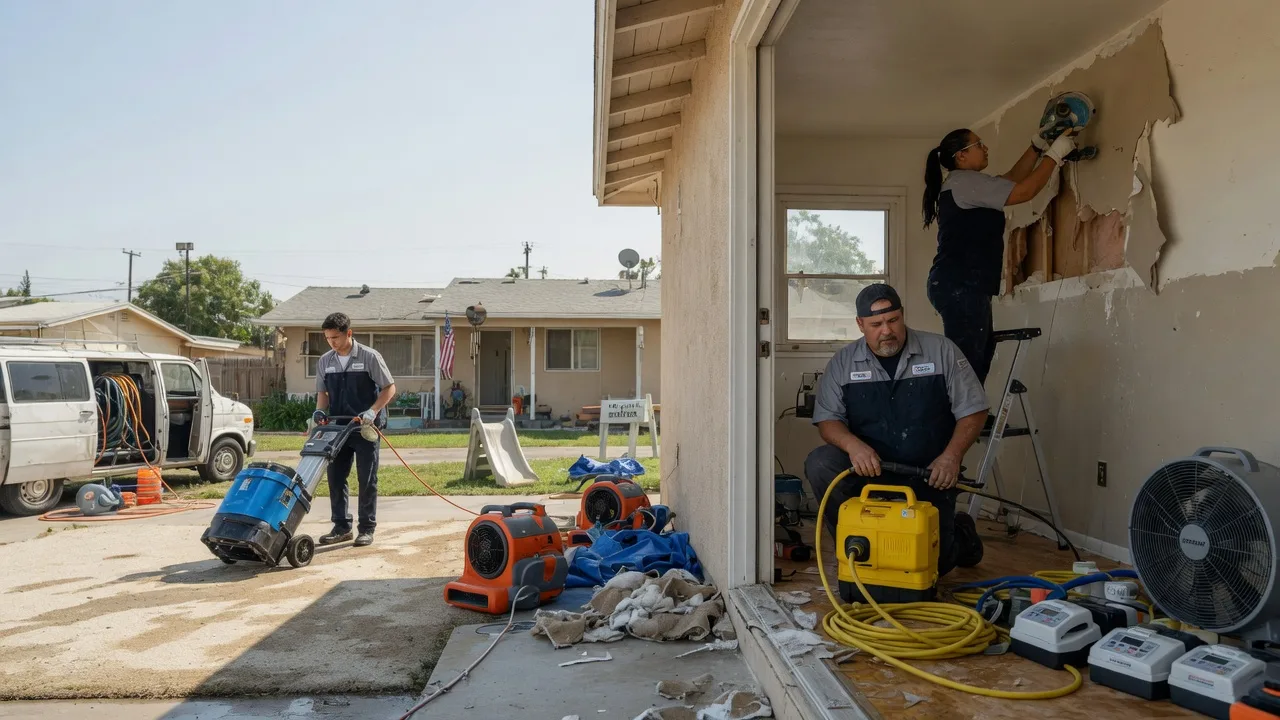 Water Damage Restoration in Sumrall, MS near me